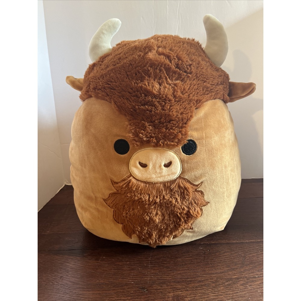 14" Squishmallows Dunkie/Wilfred Bison Highland Cow Plush Toy Stuffed‎ Animal